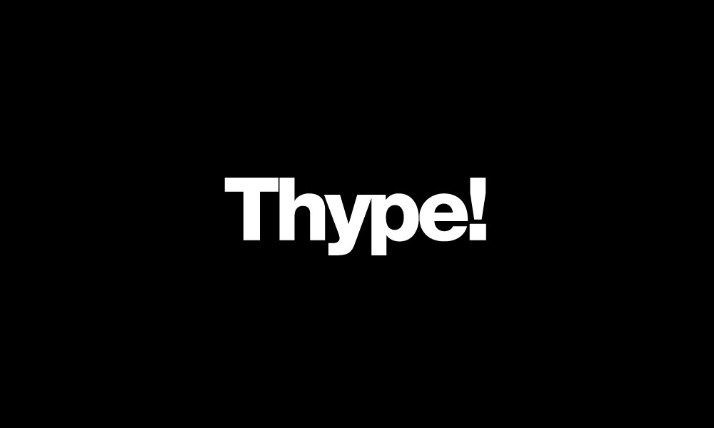 Thype! Logo design exercises book