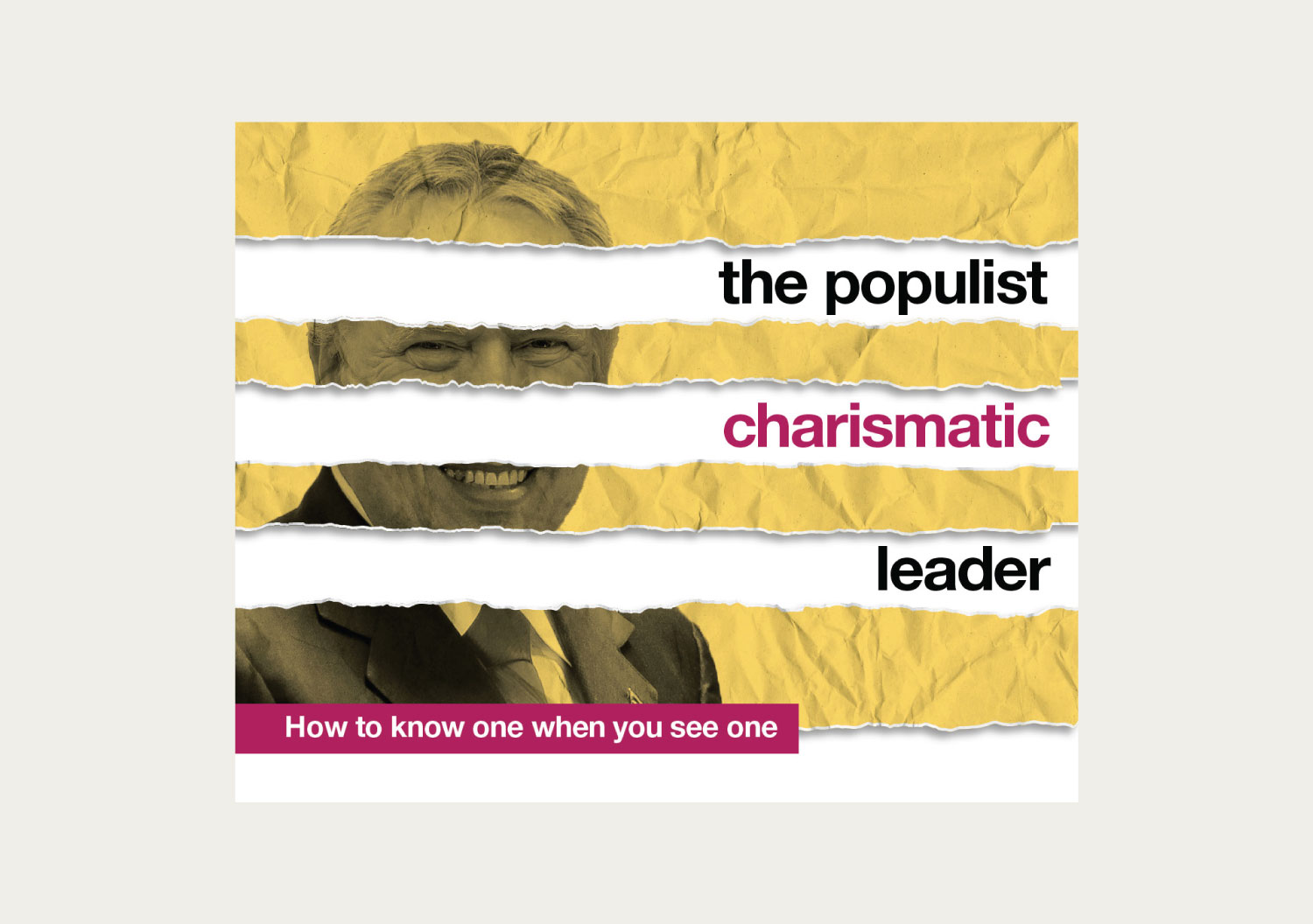 Populism infographics